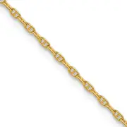 16.00 Inch 14K 1.5mm Mariners Link Chain