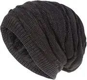 [Generic] Knitted Skiing Warm Hats Unisex Fashion Hat Keep Winter Cotton Plush Baseball Caps Caps for Running