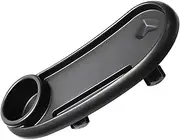 Abaodam Stroller Food Tray Pram Snack Tray Plastic Cup Holder Simple Installation for Baby Carriage