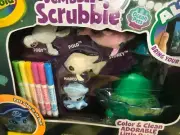 Crayola Scrible Scrubbie Glow in the Dark Pets Color & Clean Pets - unopened