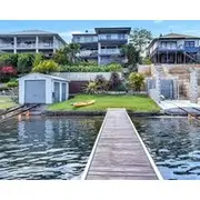 Absolute Waterfront Lakehouse Fishing Point Waterfront Pool Jetty
