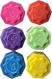 Generic 6Pcs Set Korean Jack Game Portable Traditional Stone Toy with Storage Box Pebbles Play Game for Hand-Eye Coordination