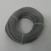 22 AWG tinned copper stranded hook up wire, 100 feet Gray UL1007