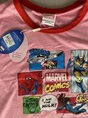 Peter Alexander Pyjamas Top Marvel Comics