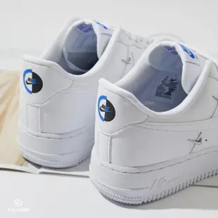 【NIKE 耐吉】Air Force 1 07 LX 女鞋 白色 AF1 四勾 銀色小勾 立體 運動 休閒鞋 CT1990-100