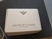 8 NEW Authentic Original Vizio Home and Movie Theater Black 3D Glasses!