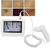 Hair Follicle Analyzer 5 Inch Rechargeable Scalp Hair Follicle Oil Moisture Magnifying Detector Analyzer Skin Pigment xi