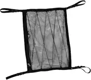Gogogmee Car Ceiling Cargo Net Organizer Capacity Mesh Container for Automotive Storage Durable Vehicle Sundries Bag for Car Interior Organization