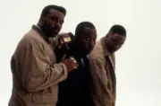 Philadelphia-based Rap group Three Times Dope appears in a photo - Old Photo 11