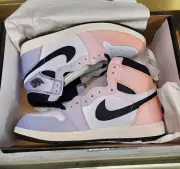 Nike Air Jordan Retro High OG Craft Vivid Orange/Black-Iced Lilac Size 11 Men's