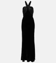 [Rixo] Rixo Losanna maxi dress AU 10 black