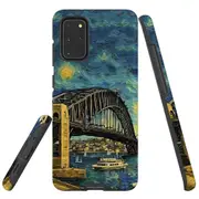 For Samsung Galaxy S20+ Plus Protective Cover, Painting Of The Harbour Bridge