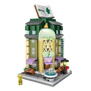 Loz LOZ Mini Blocks - Book Shop Building Bricks Set 20 x 17 x 5 cm