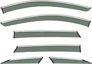 Windows Visor Fit for BYD Yuan Plus EV 2016 3 2022-2023 Window Visor Rain Guard Weather Shield Wind Guard Deflector Car Accessories Shelters Rainproof(for ATTO 3 2022-24)