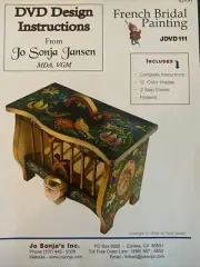 Tole Painting Pattern MEGA Packet: French Bridal Painting by Jo Sonja Jansen
