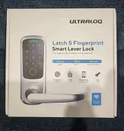 ULTRALOQ Latch 5 Smart Lock Built-in WiFi Smart Fingerprint Door Lock Biometric