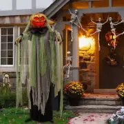 Halloween Evil Prop Spooky Sound Touch Activate Sensor Indoor Outside Decoration