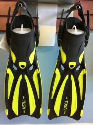 TUSA SOLLA Fins Size S Color Yellow