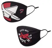 Essendon Bombers AFL 2 Pack Adult Washable Face Mask