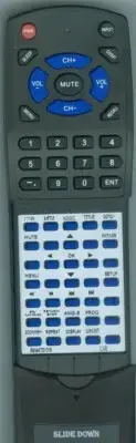 Replacement Remote for iLive ILTD1016S, IKTD1037S, REM-IKTD1016