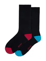Underworks Mens All Day Cushion Foot Crew 2 Pack
