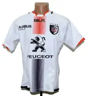 STADE TOULOUSAIN RUGBY UNION SHIRT BLK SIZE S