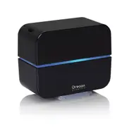 Oregon Scientific Travel USB LED Aroma Diffuser Aromatherapy Timer Cube Black