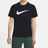 在飛比找蝦皮商城優惠-NIKE 短T NSW 黑 白LOGO 基本款 休閒 短袖 