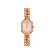 Elite Ladies Celestia Chain Watch in Rose