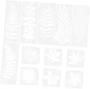 BEBEMOKO 12pcs Painting Template Crafts Template Drawing Stencil Template Decorative Wall Stencils for Painting Template for Painting Craft Stencils Template for Drawing The Pet