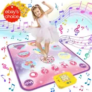 Children's Dance Mat Toy Musical Mat 5 Play Modes LED Lights Educational Gift 3-