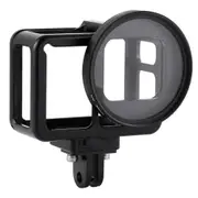 Gopro Ptrotect Frame For Hero7 Black Hollow Metal Frame Ultra-Thin Ultra-Light Compatible For Hero 5 6 Black