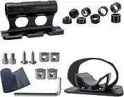 Cycling Rack Frame Mount Accessories - Road Bike Rear Frame Mount Accessories - Stable Multipurpose Luggage Cargo Rack Parts for Cycling Professionals Beginners