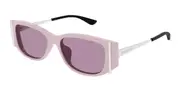 Alexander McQueen AM0494SA Asian Fit 004 Women’s Sunglasses Pink Size 55