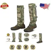 Flexible & Breathable Snake Gaiters - Lightweight Snakebite Defense for Outdoors