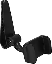 UTHCLO Sun Visor Phone Holder Clip Car Phone Mount for Navigation Compatible with Smartphones Easy Installation Black