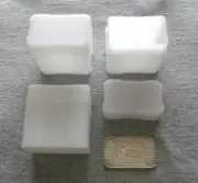 CoinSafe Silver Bar Coin Tubes for 1oz Silver Bar * PVC-FREE MADE IN USA *