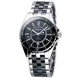 在飛比找遠傳friDay購物優惠-Canody 優雅奢華時尚陶瓷腕錶-黑/CM5616-A