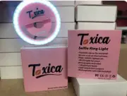 Rechargeable Selfie Portable LED Ring Fill Light Camera for iPhone Android Phone