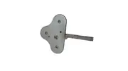 Cyprus Grill 3 skewer Gear Head – Manual Style - LSGS-0111G