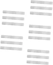 Sets Home Office Wall Memo Strip Adhesive Metal Iron Board Frameless Design Bulletin Board Strips Pcs