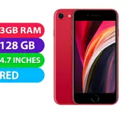 Apple iPhone SE 2020 (128GB, Red) - Refurbished (Excellent)