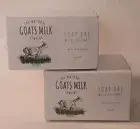The Natural Goats Milk Company Soap with Coconut 2X Pack of 3 Soaps 600g