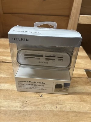 Belkin Universal Flashcard Media Reader USB 2.0 F4U003 Brand New Sealed