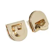Buckle Twist Lock Hardware For Shoulder Bag Shape Handbag DIY Turn Lock Bag Clas