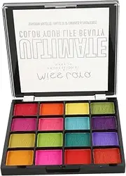 Halloween Makeup Palette 16 Waterproof Matte Glitter Eyeshadow Set for Women Girls