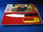 J.A. HENCKELS Vintage SHARPENER & KNIFE SET Made In Solingen Germany MINT COND.