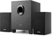 OROW S211 USB Powered 2.1 Multimedia Speaker System with Subwoofer, 16 W Computer Speaker, Strong Bass, 3.5 mm Audio Inputs, Ideal for PC/PS4/TV (Wood)