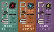 Dune Prelude Series 3 Book Set House Atreides House Harkonnen House Corrino NEW