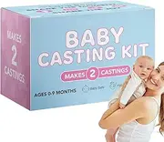 Baby Hand and Foot Casting Kit | Toddler Milestone Keepsake Kit,Footprint Molding Set for Christmas First Birthday Commemoration